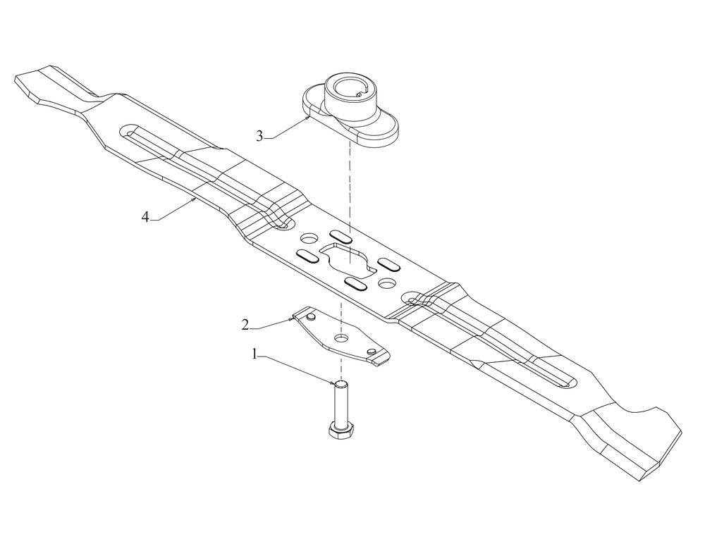 Blade Diagram and Parts List for SCP21E (18AEB9C5B10)(2021) Cub Cadet Lawn Mower